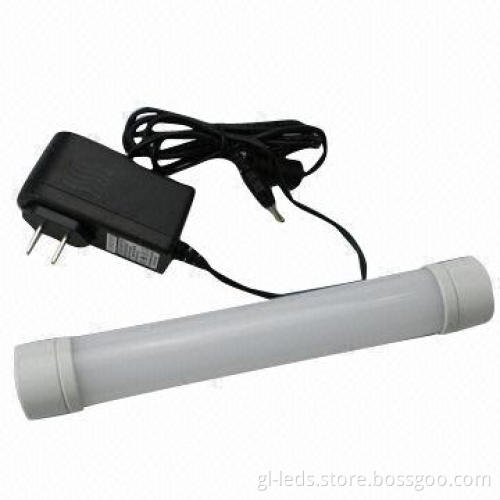 Rechargeable with UL listed charger or USB portable LED light